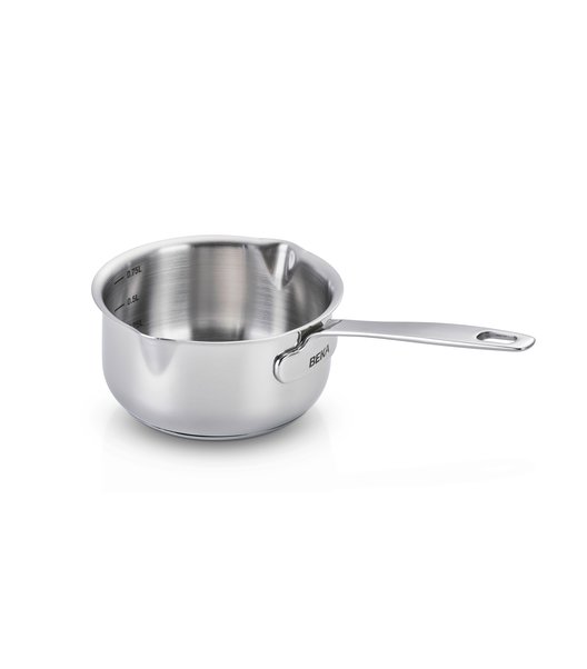 Silver 20 cm Beka Chef Conical Saucepan Stainless Steel 