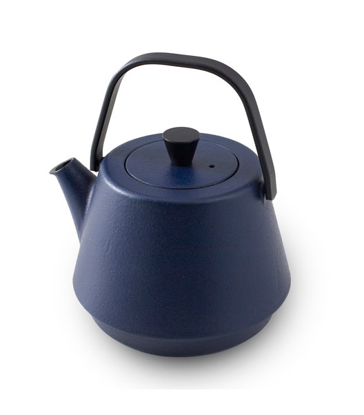 Cast Iron 13 x 13 x 9 cm Black IBILI Oriental Teapot Set with Filter 